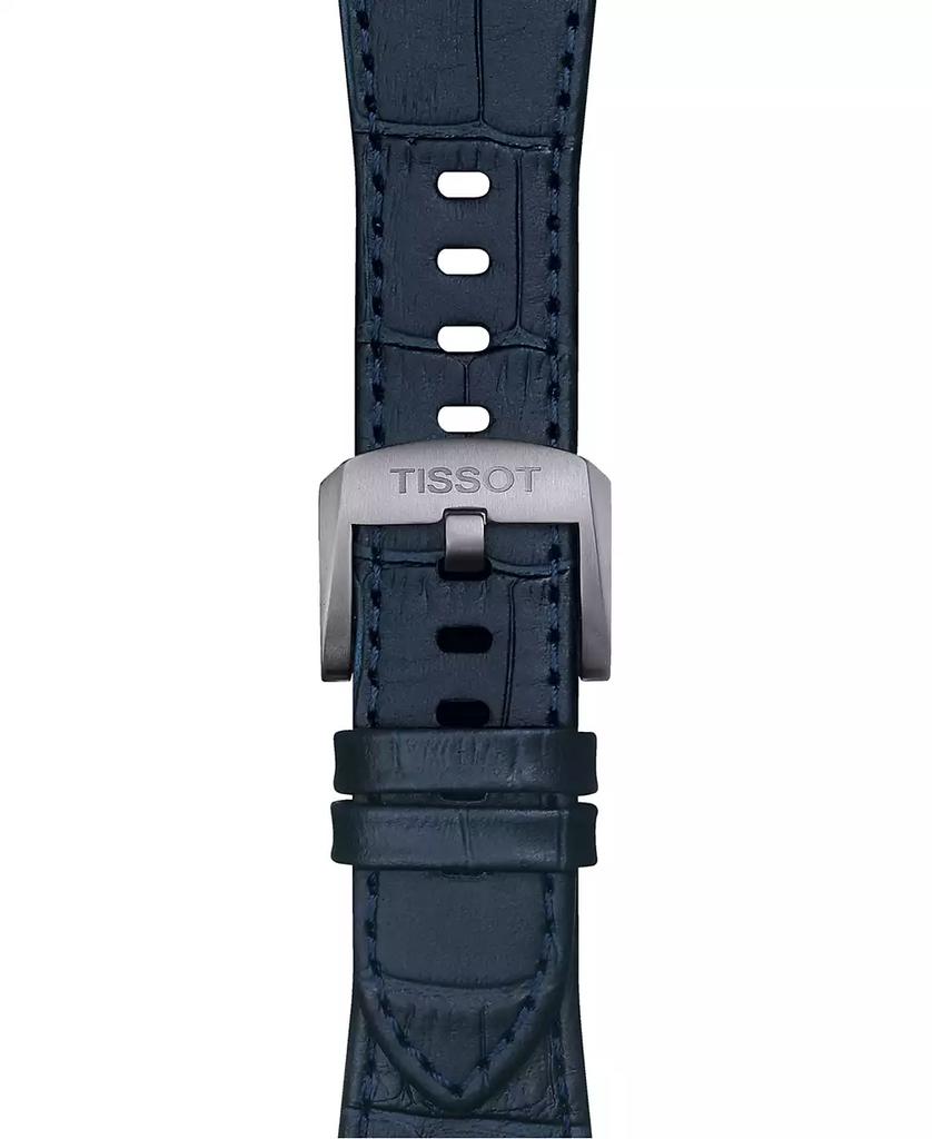 Tissot Official PRX Interchangeable Blue Leather Watch Strap