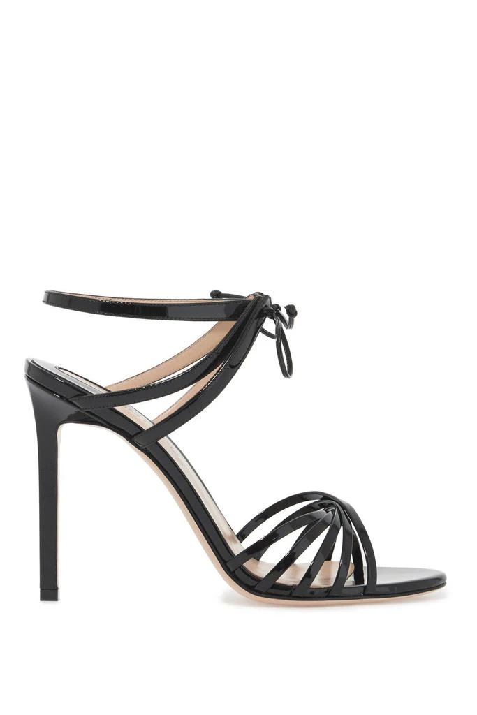 Tom Ford glossy sandals with criss-cross 1