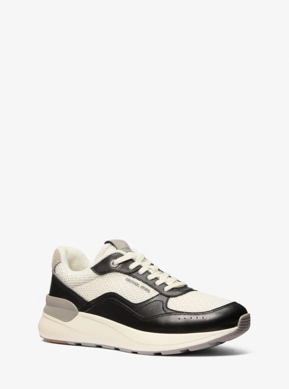 Michael Kors Trevor Mixed-Media Trainer 1
