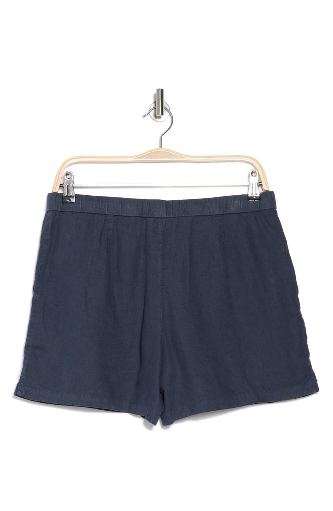 James Perse Linen Drawstring Shorts