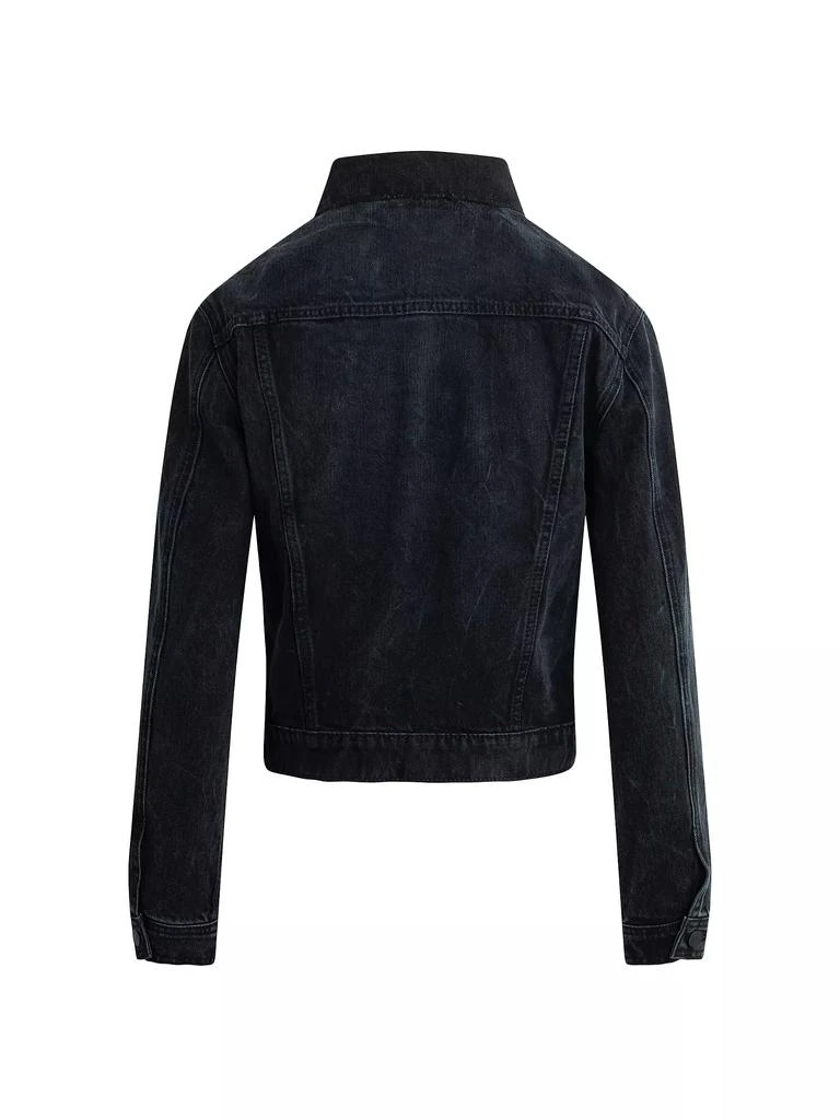 Hudson Denim Cinched-Waist Jacket 5