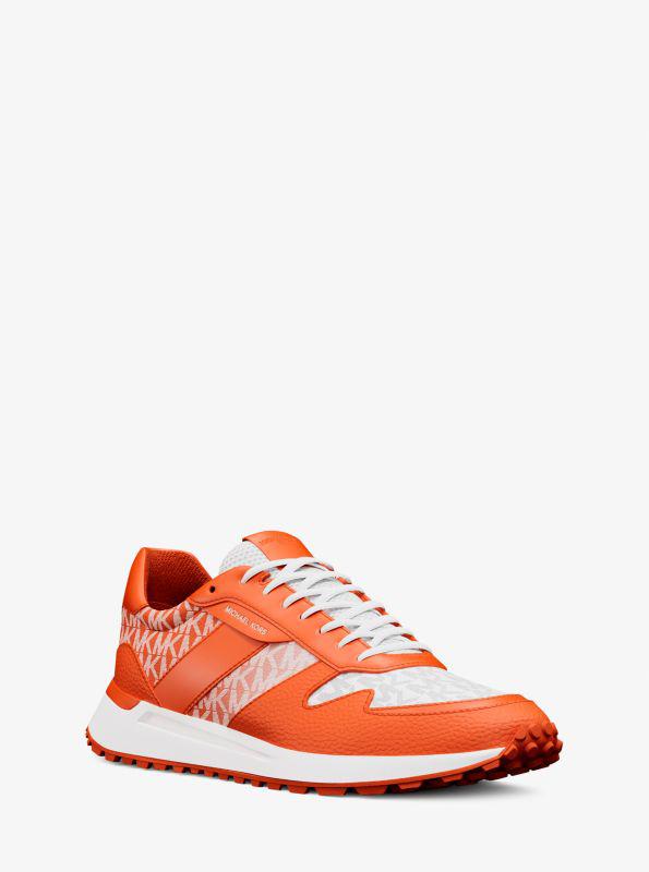【Michael Kors】Dax Color-Block Mixed-Media Trainer Dax Mixed-Media Trainer | Michael Kors [US]