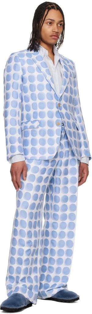 Walter Van Beirendonck Blue Star Trousers 4