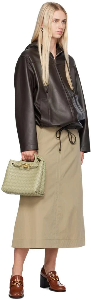 Bottega Veneta Green Small Andiamo Bag 4