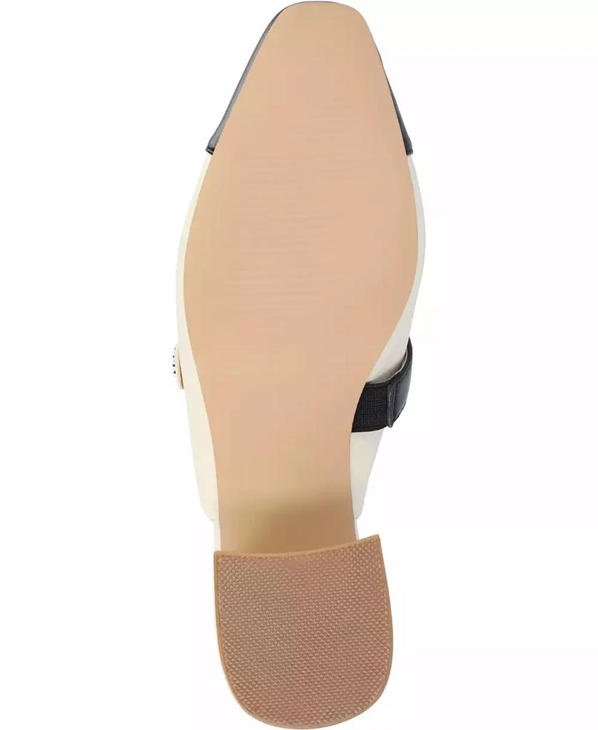 Journee Collection Women's Dalla Block Heel Mary Jane Mules 5
