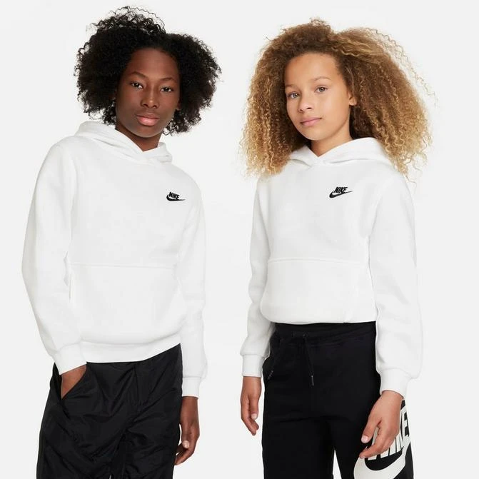 NIKE Kids' Nike Sportswear Club Fleece Pullover Hoodie 1