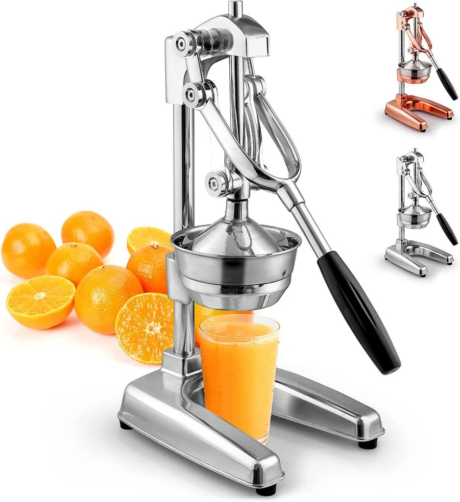Zulay Kitchen Premium Citrus Juicer -Extra Tall Manual Citrus Press and Orange Squeezer 1