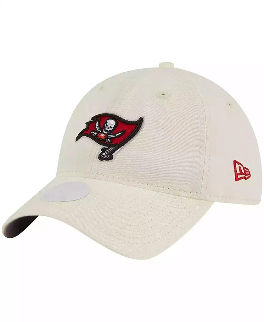 New Era Women's Cream Tampa Bay Buccaneers Core Classic 2.0 Adjustable Hat 1