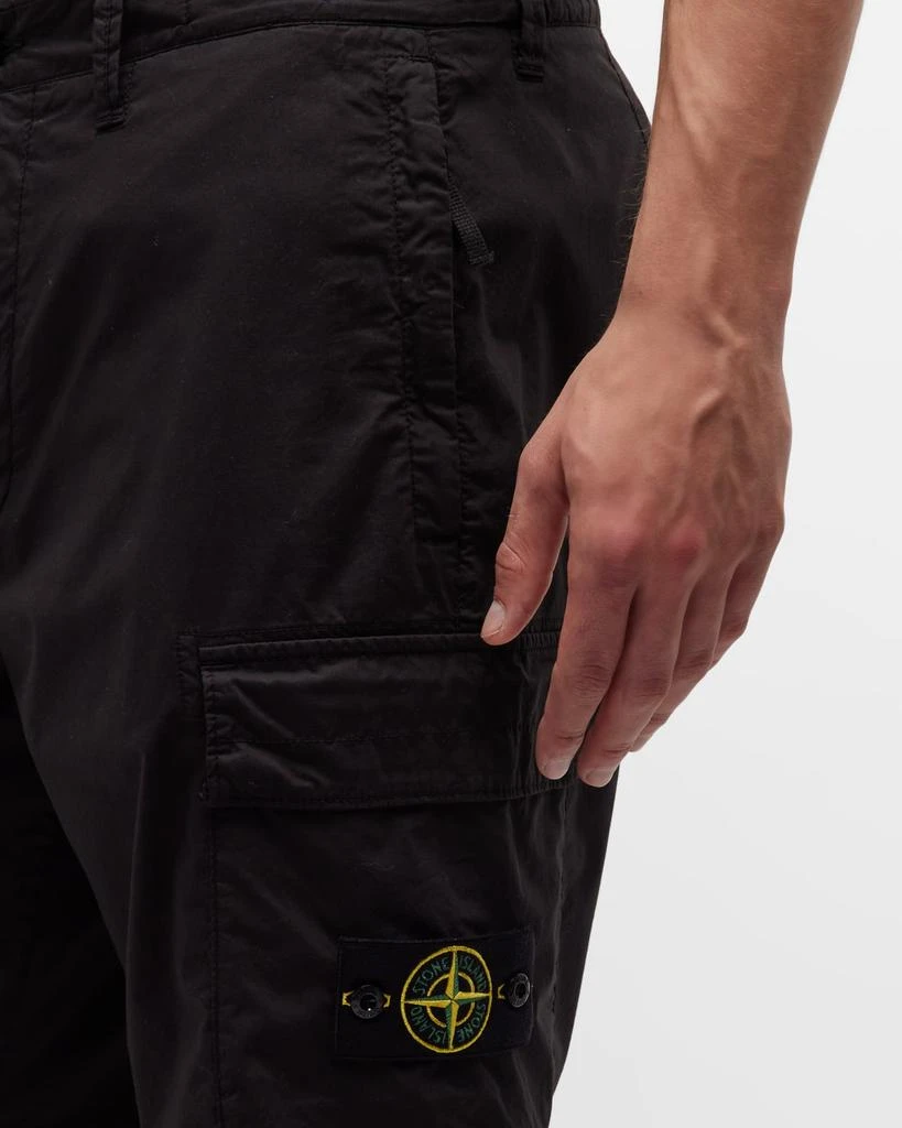 Stone Island Men's Stretch-Cotton Cargo Shorts 5