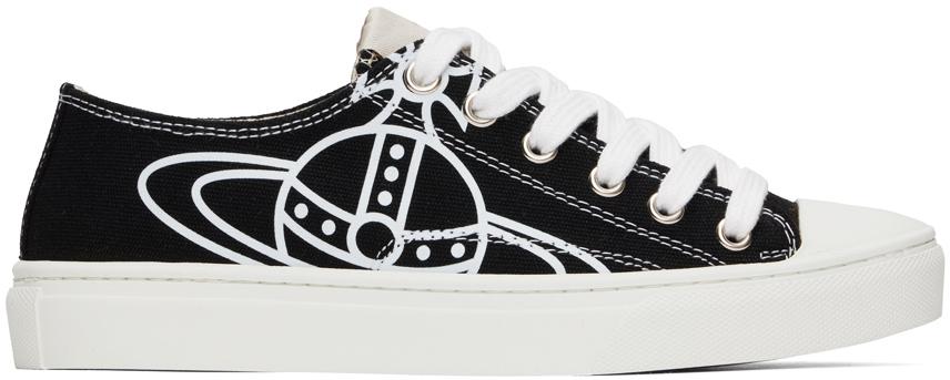 Vivienne Westwood Black Plimsoll 2.0 Sneakers