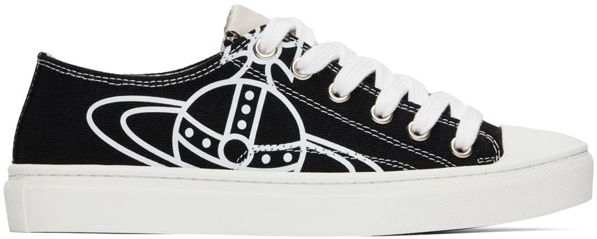 Vivienne Westwood Black Plimsoll 2.0 Sneakers 1