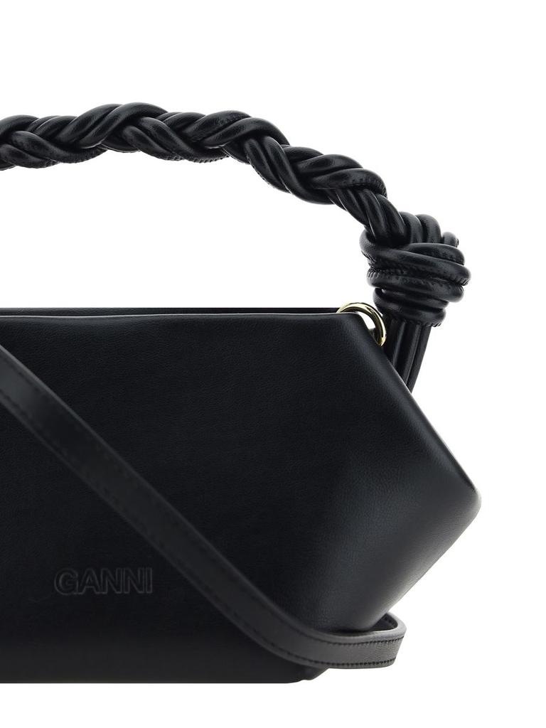 Ganni Ganni 'Black Mini Ganni Bou' Handbag - Tote Bags