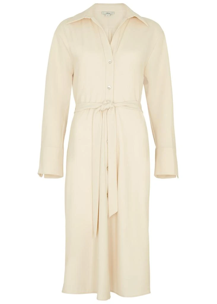 VINCE Belted midi shirt dress 1