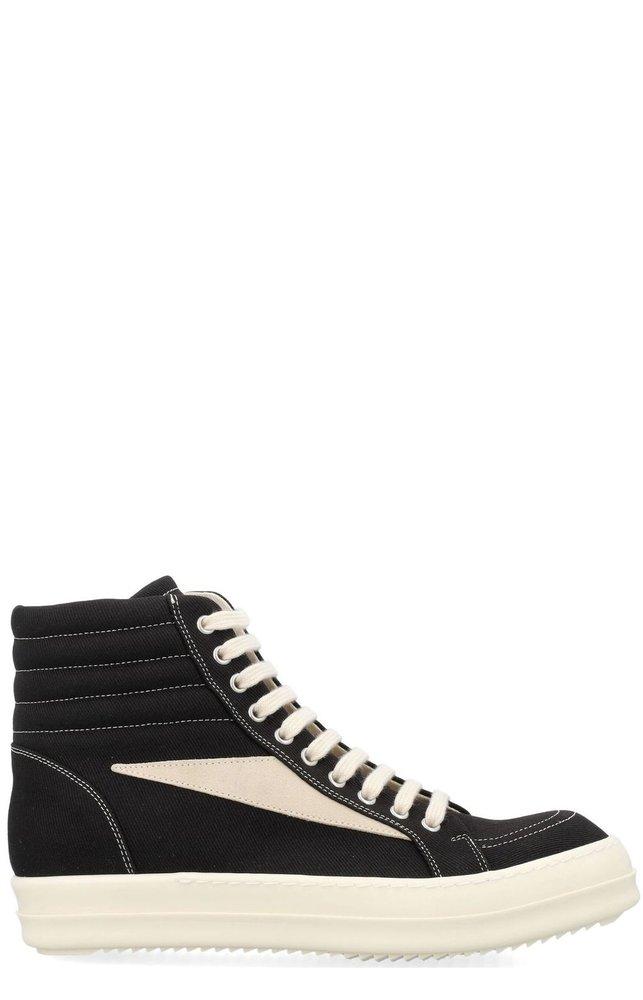 Rick Owens DRKSHDW Rick Owens DRKSHDW High-Top Lace-Up Sneakers