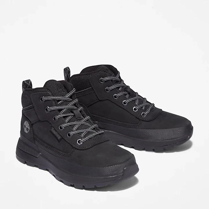 Timberland Field Trekker Hiking Boot for Youth in Black 4