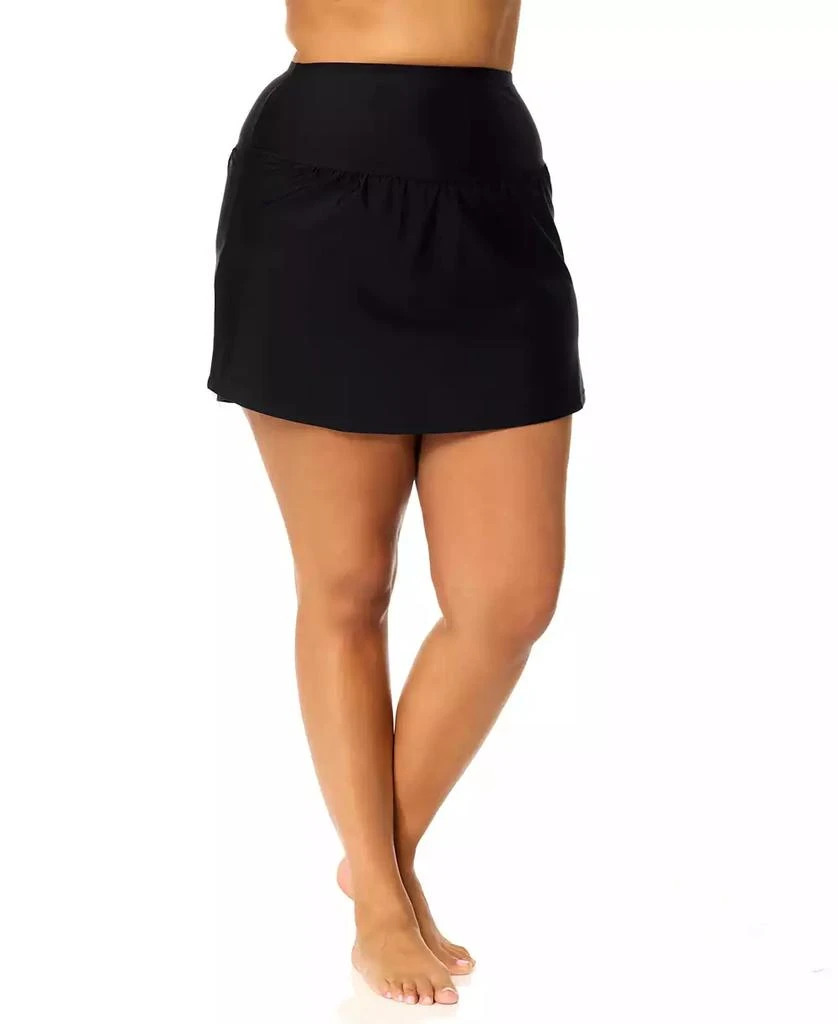 Raisins Curve Plus Size Trendy Bravo Swim Skirt
