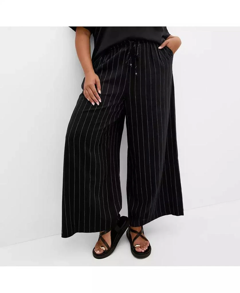 City Chic Women
s Kelly Stripe Pant