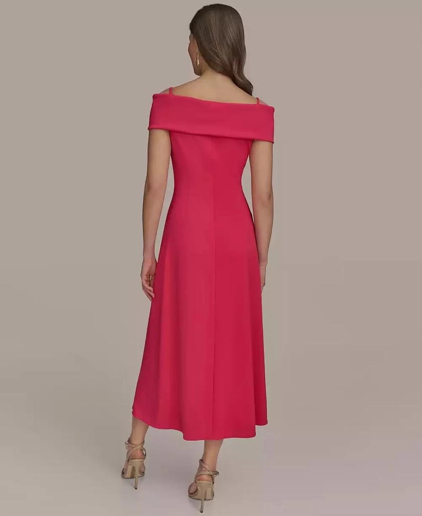 Donna Karan Women's Criss-Cross Off-Shoulder Dress 3