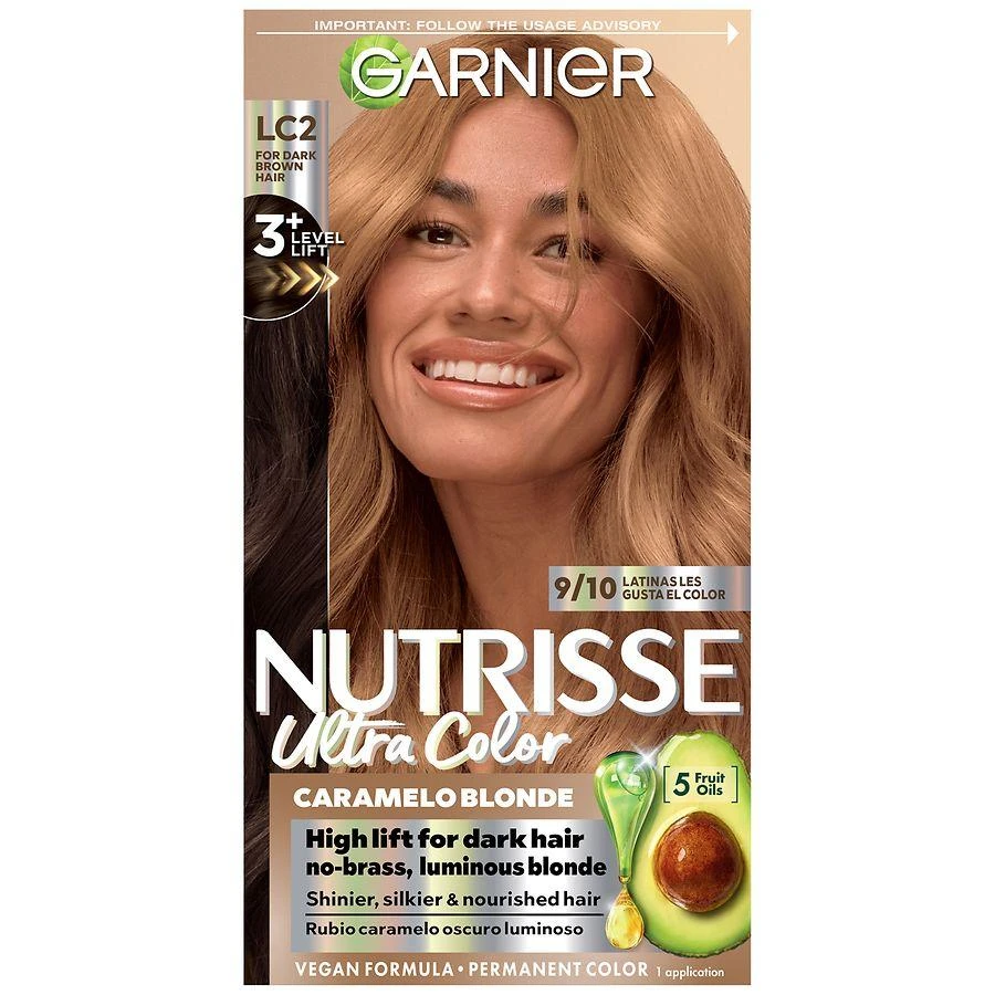 Garnier Nutrisse Nourishing Permanent Hair Color Creme 1