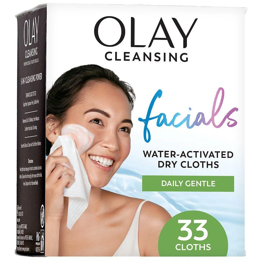 Olay Sensitive Cleansing Cloths, Gentle Makeup Remover No Scent