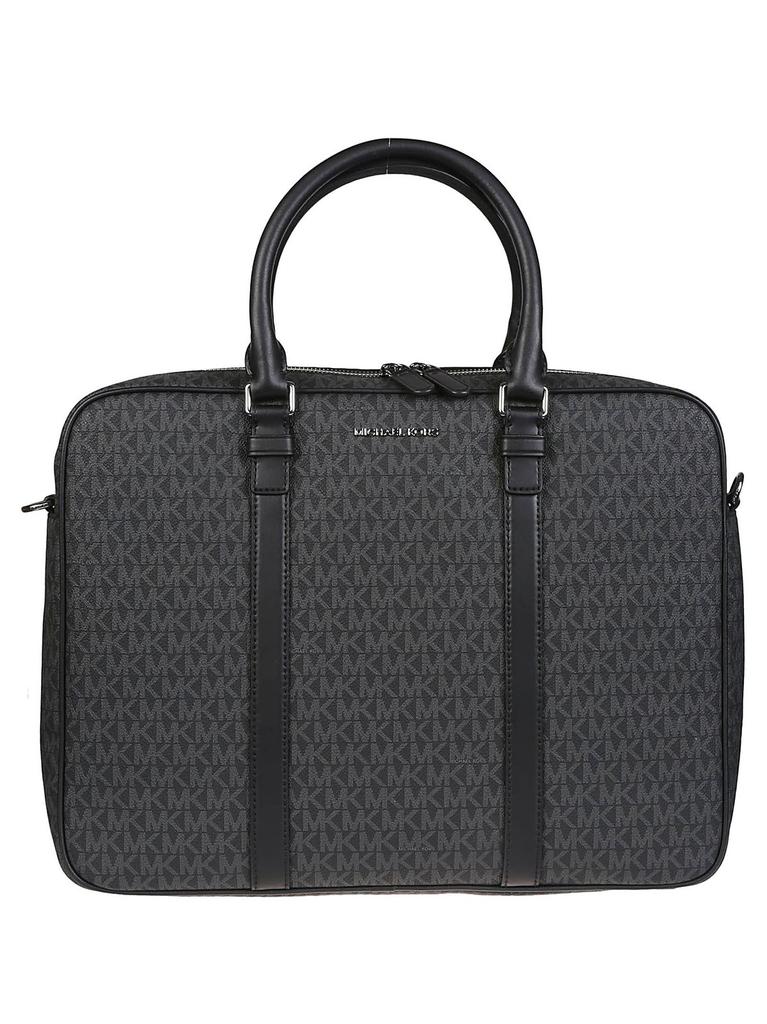 【送料&関税込】Michael Kors Commuter Briefcase Michael Kors Commuter Briefcase Black one-size - Shoulder