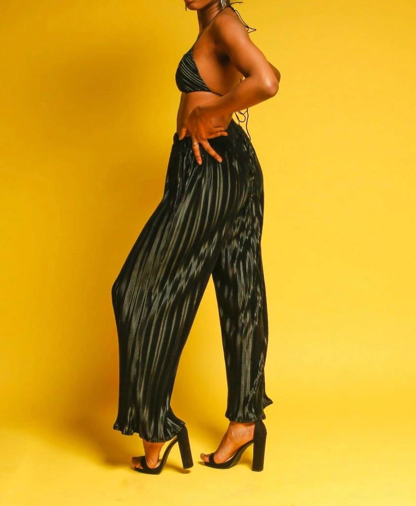 Porshia By Porshia Banks Porshia By Porshia Banks - Santorini Pleated Pants Set 4