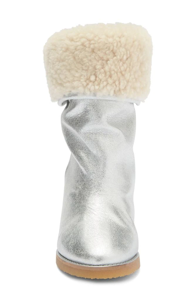 Isabel Marant Totam Genuine Shearling Lined Wedge Bootie 3