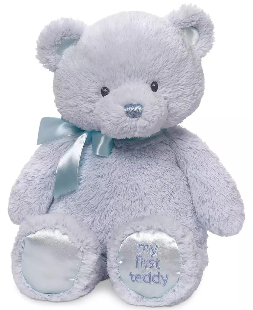 GUND Baby My First Teddy Plush Blue Bear