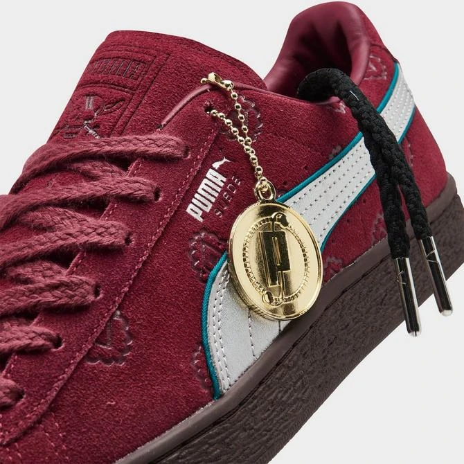 Puma Big Kids' Puma x One Piece Suede Red Hair Pirates Casual Shoes 3