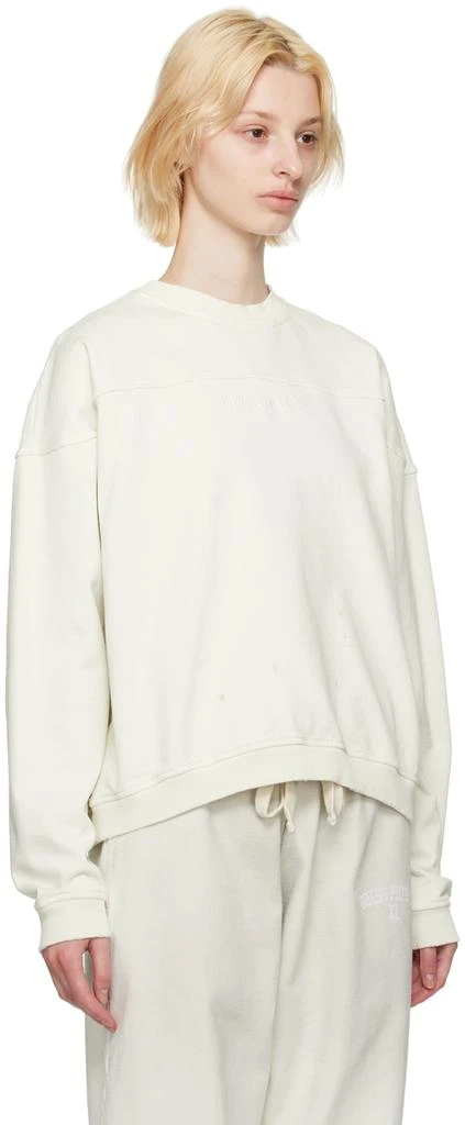GUESS USA White Crewneck Sweatshirt 2