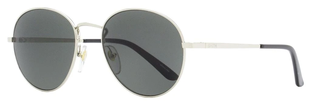 Smith Unisex Oval Sunglasses Prep YB7IR Silver/Black 53mm 1
