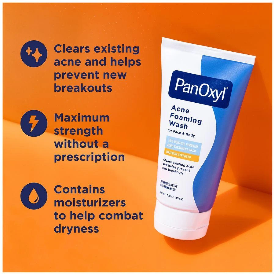 PanOxyl Foaming Acne Wash Maximum Strength 10% Benzoyl Peroxide 8