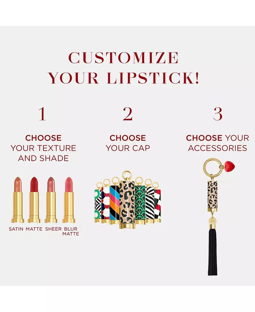 Carolina Herrera Fabulous Kiss Wild At Heart Spring Collection Lipstick Refill 9