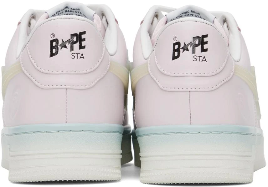 Bape Pink & Blue Sta #5 M1 Sneakers 2