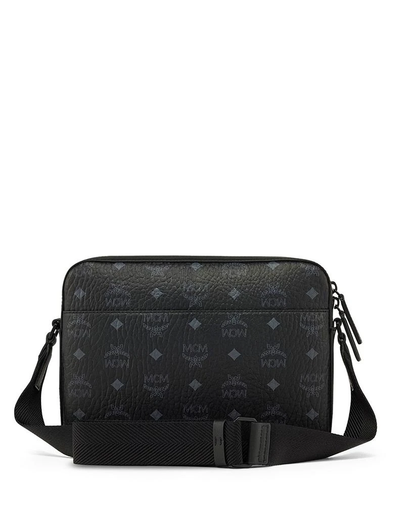 MCM Aren Medium Visetoes Logo Monogram Messenger Bag 5
