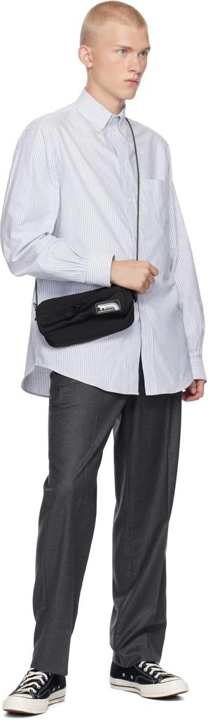 Maison Kitsune Black Flash Fox Bag 4