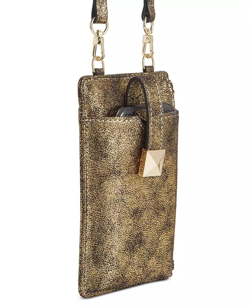 INC International Devvi Metallic Phone Crossbody, Created for Macy's 2