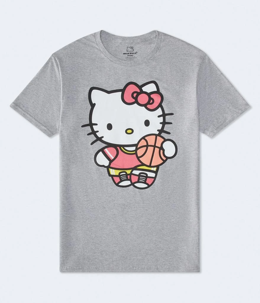 Aeropostale Hello Kitty Basketball Champion Relaxed Graphic Tee