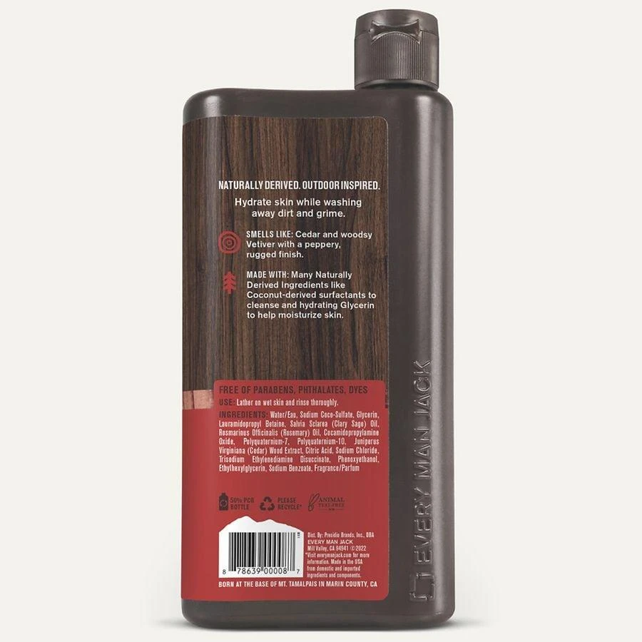 Every Man Jack Body Wash Cedarwood 3