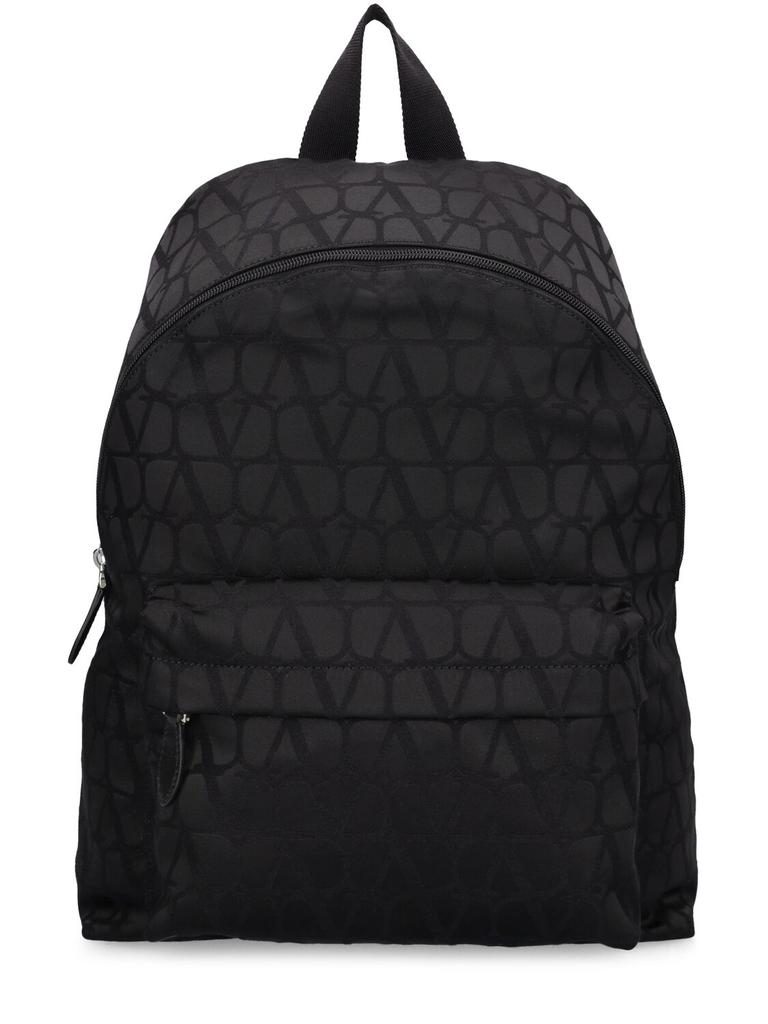 VALENTINO GARAVANI Toile Iconographe Nylon Backpack