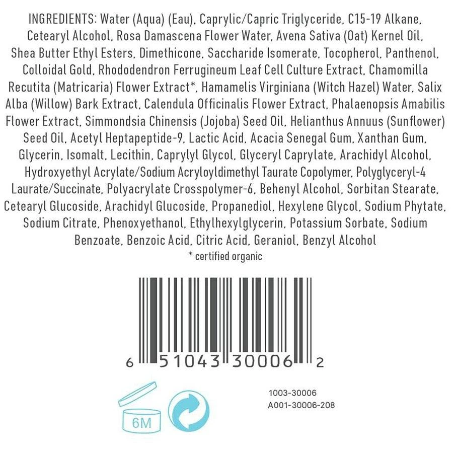Bliss Rose Gold Rescue Gentle Moisture Cream For Sensitive Skin Fragrance-Free 3