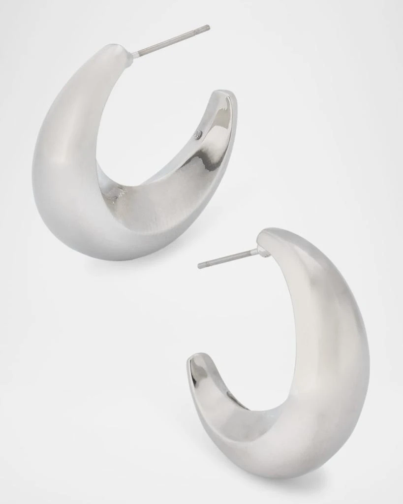 BAUBLEBAR Crescent Hoop Earrings 2