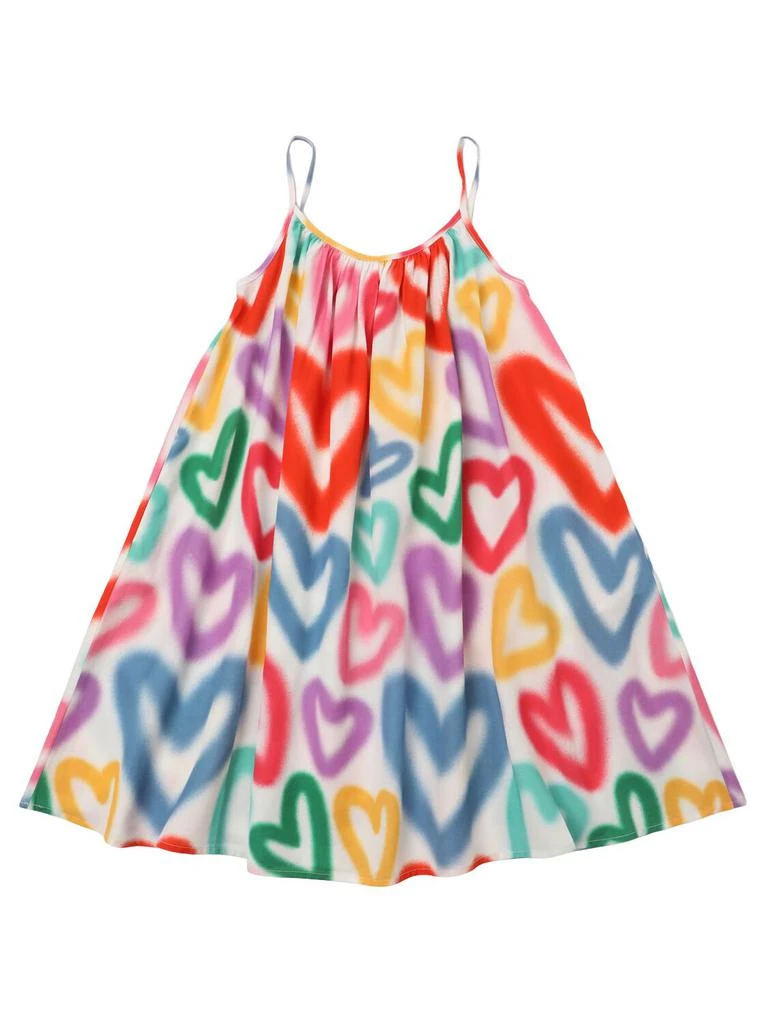 Stella McCartney Heart Printed Twill Dress 1