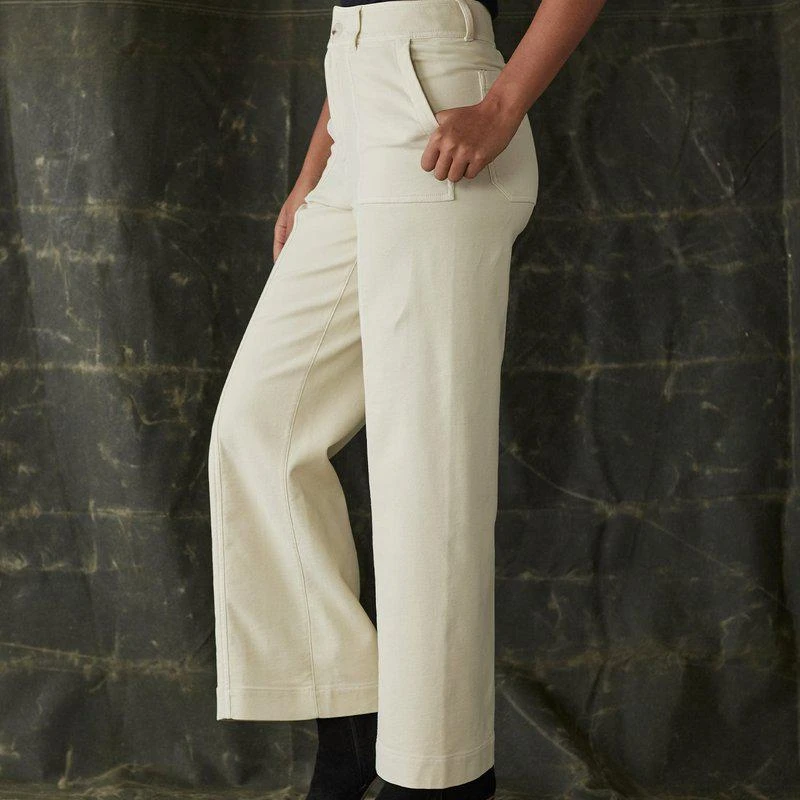The Normal Brand Comfort Terry Wide Leg Crop Pant 2