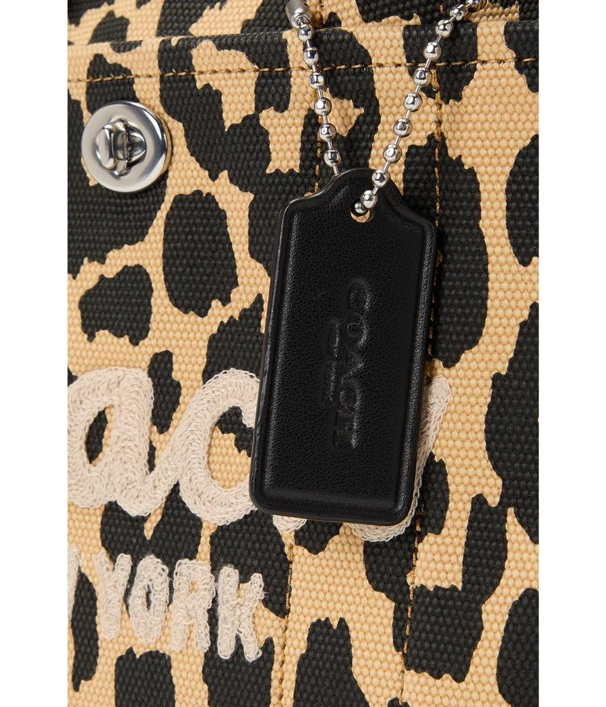 Coach Cargo Tote 26 with Leopard Print 4