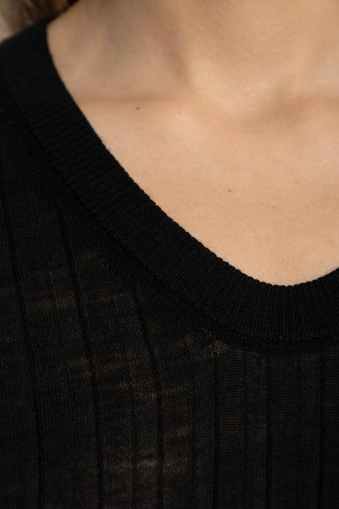 IRO Iro Hattie V-Neck Ribbed Top 3