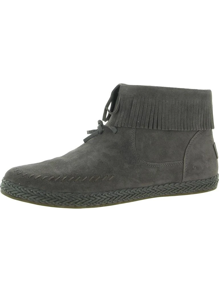 UGG Kennadi Womens Suede Fringe Booties 1