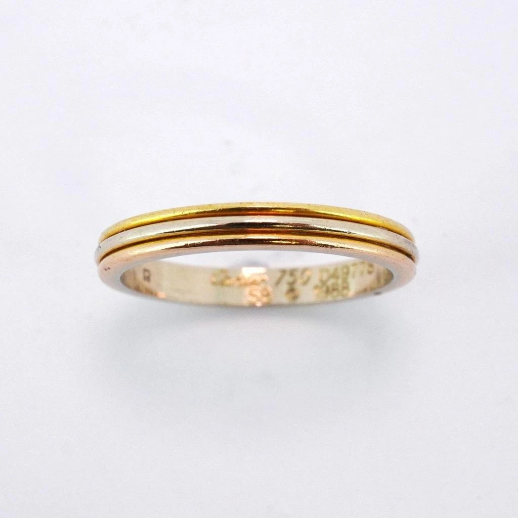 Cartier pink gold (18K) gold (18K) yellow gold (18K) Band Ring (Pre-Owned) 2