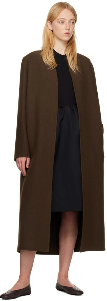 The Row Brown Ceren Coat 4