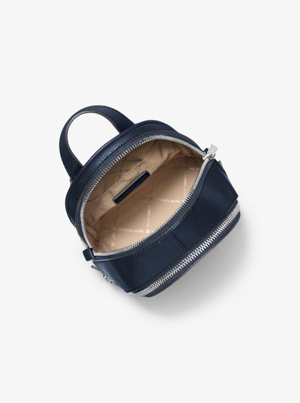 Michael Kors Rhea Extra-Small Pebbled Leather Backpack